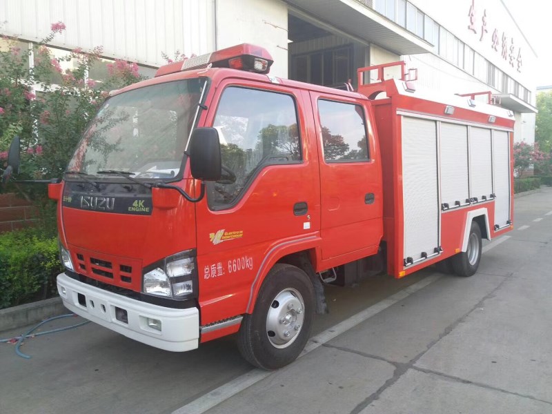 慶鈴五十鈴2噸水罐消防車